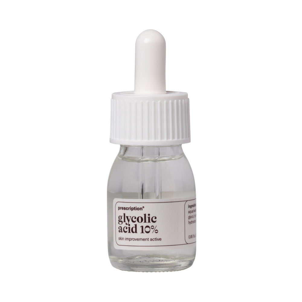 Prescription Skincare Glycolic Acid 10% flesje met pipet, skin improvement active