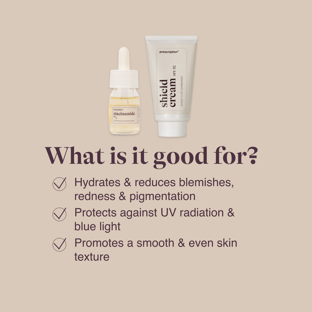 Niacinamide & Shield Cream - skin duo