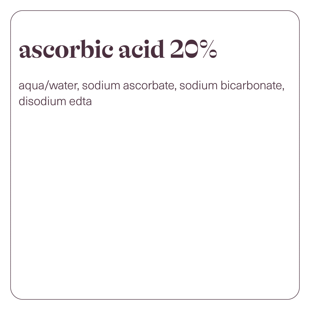 Ascorbic Acid 20% - 25ml